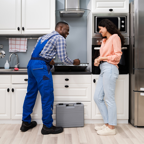 can you provide an estimate for cooktop repair before beginning any work in New Town North Dakota